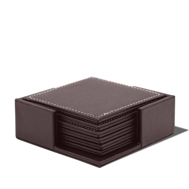 Leather Desk Pad - 6 قطعة/المجموعة/المجموعة الأعمال الجلود الوقايات العزل