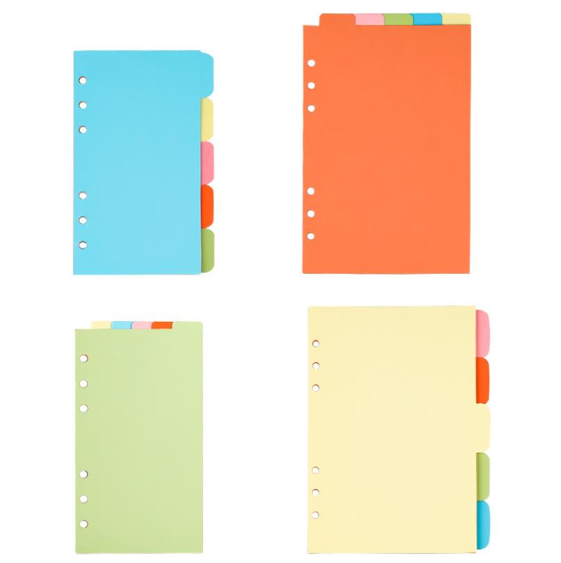 Tab Divider A4 - A5/A6/A7/B5/A4 فاصل الأوراق فهرس صفحة تبويب