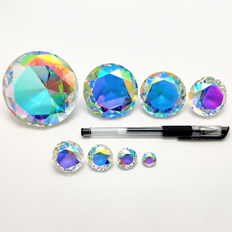 30-80 مللي متر AB الملونة K9 ك - مراجعة Paper Weight Crystal وسعره