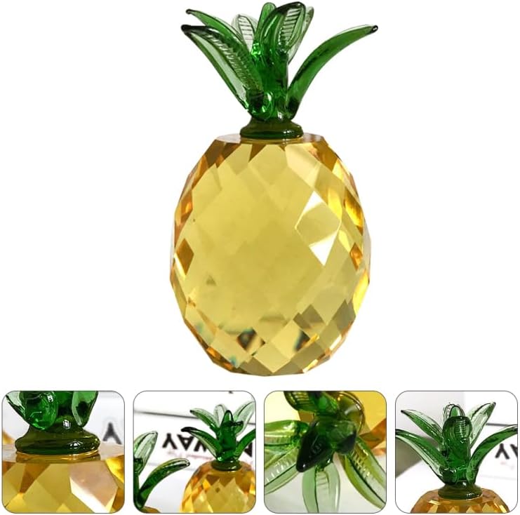 فاكهة كريستال ثقالة الورق مع ا - مراجعة Paper Weight Crystal وسعره