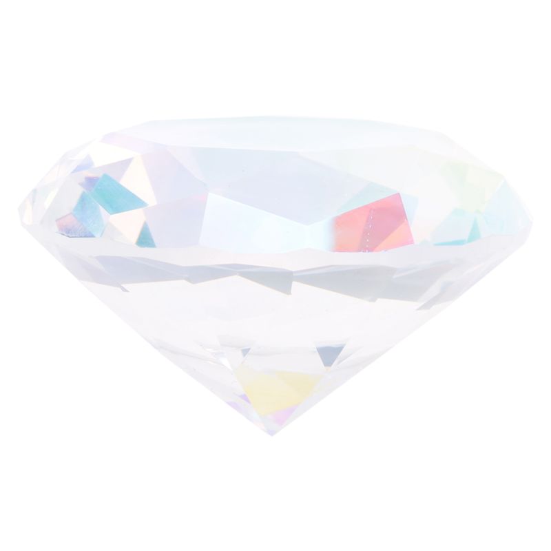 AT84-60Mm ثقالة ورق زجاجية ماس - مراجعة Paper Weight Crystal وسعره