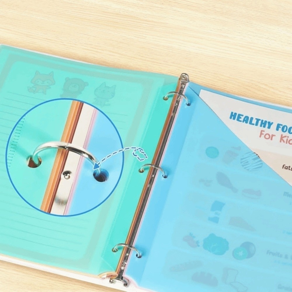 8 قطع فواصل ملفات بلاستيكية بح - مراجعة Tab Divider A4 وسعره